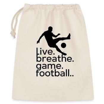 football - Gift Bag 40 x 50 cm - nature - Front
