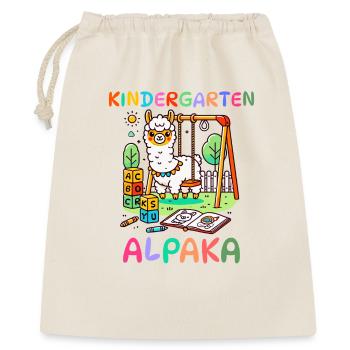 Cute Nursery Alpaca Kids Gift - Gift Bag 40 x 50 cm - nature - Front