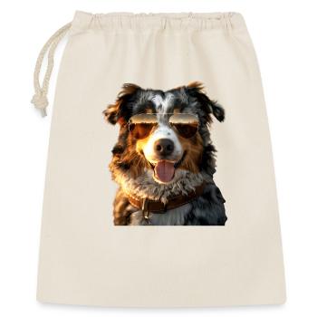 Australian Shepherd Dog Lover Cute Aussie - Gift Bag 40 x 50 cm - nature - Front
