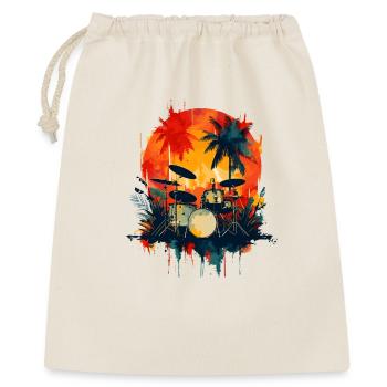 Drums 90s Look - Gift Bag 40 x 50 cm - nature - Front