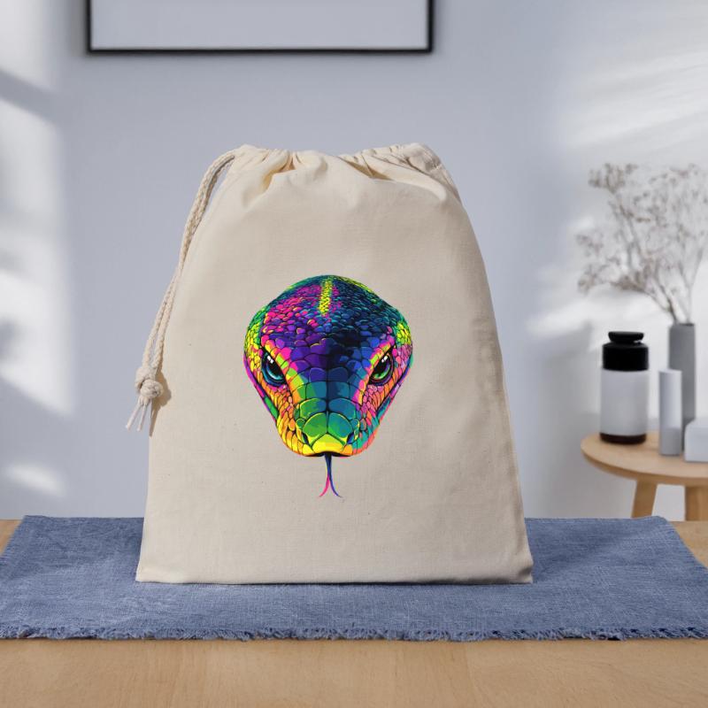 Serpent Python Cobra Mamba Serpent à sonnettes Serpent Sac cadeau 40 x 50 cm