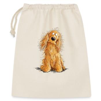Cocker Spaniel heureux - Sac cadeau 40 x 50 cm - nature - Devant