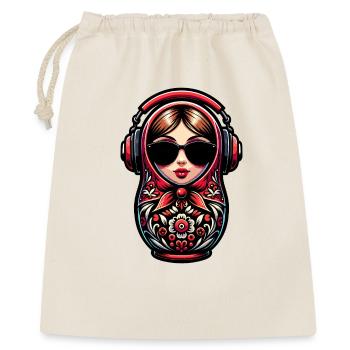 Russian Matryoshka Music Russia Russian - Gift Bag 40 x 50 cm - nature - Front