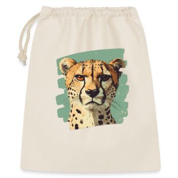 Guépard - Sac cadeau 40 x 50 cm - nature - Devant