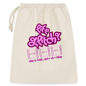 Life Glitch Keyboard - Gift Bag 40 x 50 cm - nature - Front