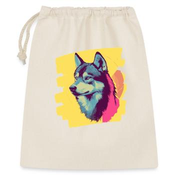 Husky - Gift Bag 40 x 50 cm - nature - Front