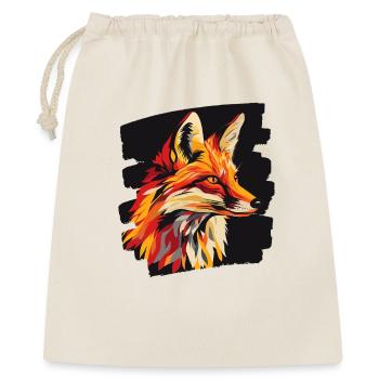 L’art du renard - Sac cadeau 40 x 50 cm - nature - Devant