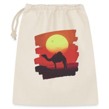 Chameau - Sac cadeau 40 x 50 cm - nature - Devant