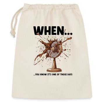 Funny Meme Disaster Office Murphy's Law Colleagues - Gift Bag 40 x 50 cm - nature - Front