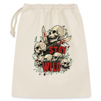 Stay Wild Free - Gift Bag 40 x 50 cm - nature - Front