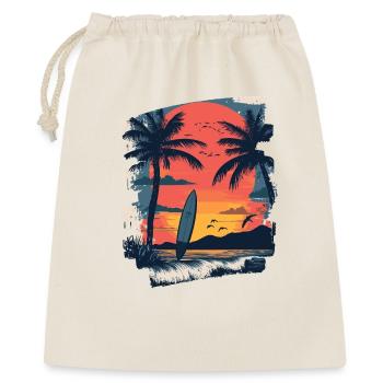 Plage d’Hawaï - Sac cadeau 40 x 50 cm - nature - Devant