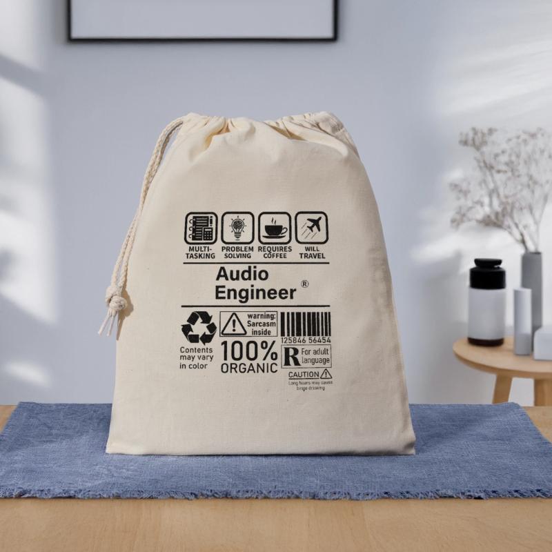 Audio Engineer multi tasking problem solving Geschenkbeutel aus Baumwolle (40 x 50 cm)