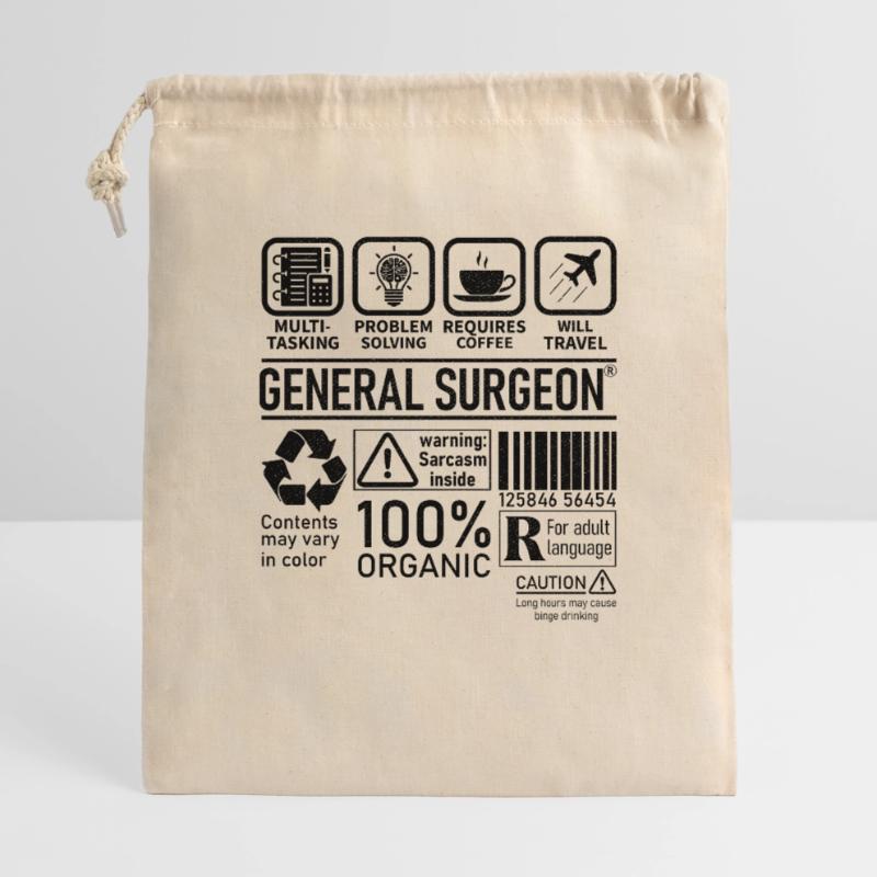 General Surgeon multi tasking problem solving Gift Bag 40 x 50 cm