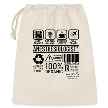 Anesthesiologist multi tasking problem solving - Gift Bag 40 x 50 cm - nature - Front
