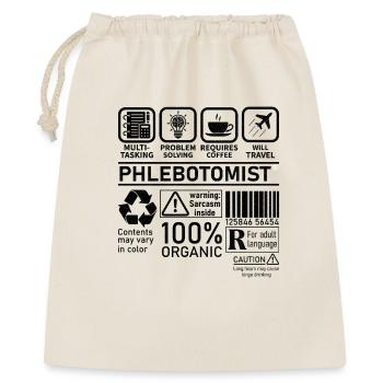 Phlebotomist multi tasking problem solving - Gift Bag 40 x 50 cm - nature - Front