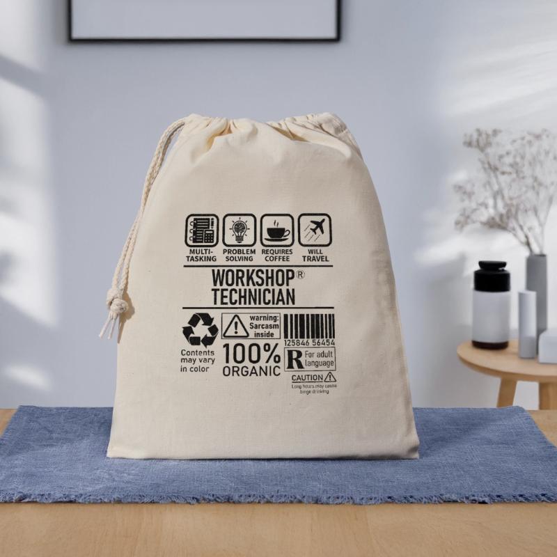 Workshop Technician multi tasking problem solving Geschenkbeutel aus Baumwolle (40 x 50 cm)