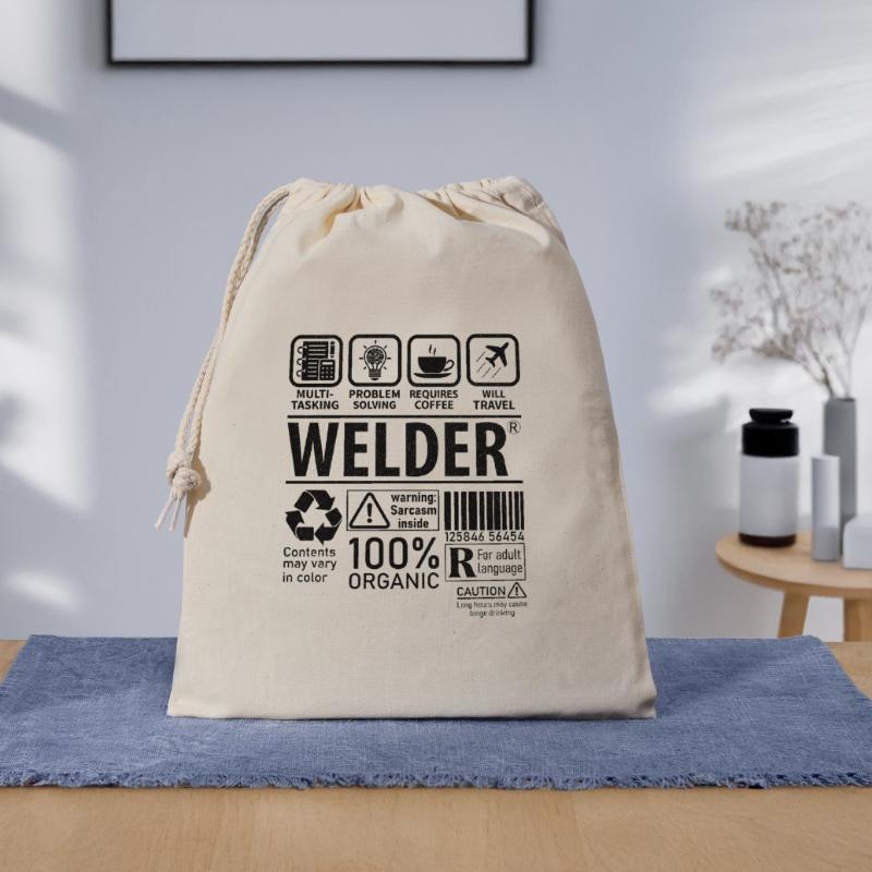 Welder multi tasking problem solving requires Gift Bag 40 x 50 cm