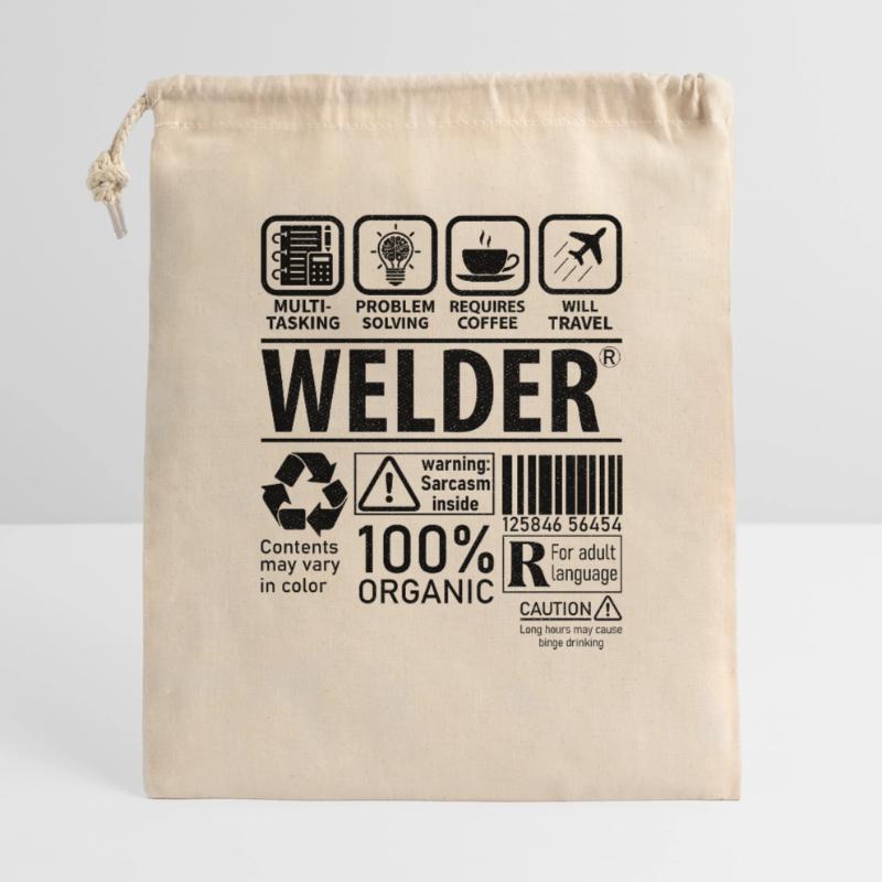 Welder multi tasking problem solving requires Gift Bag 40 x 50 cm