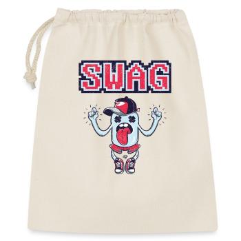 Swag Cartoon – Retro Style - Geschenkbeutel aus Baumwolle (40 x 50 cm) - Natur - Vorne