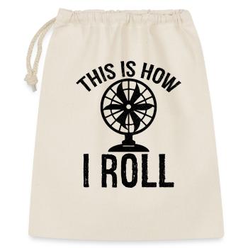 this is how I roll Table fan - Gift Bag 40 x 50 cm - nature - Front