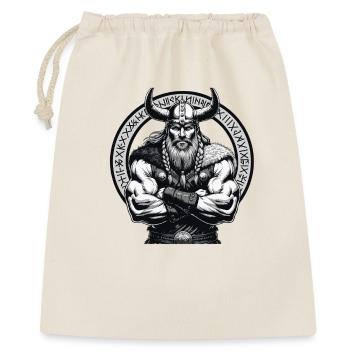 Norse Mythology Viking Warrior Valhalla - Gift Bag 40 x 50 cm - nature - Front