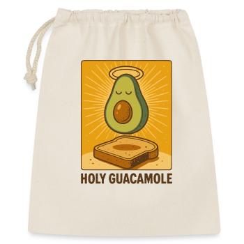 Heilige Guacamole-Kunst - Geschenkbeutel aus Baumwolle (40 x 50 cm) - Natur - Vorne