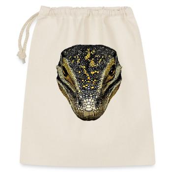 Lézard varan, reptile, dragon de Komodo, varan bagué, lézard - Sac cadeau 40 x 50 cm - nature - Devant