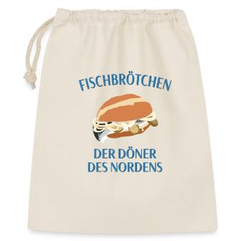 Rouleaux de poisson - le kebab du nord - Sac cadeau 40 x 50 cm - nature - Devant