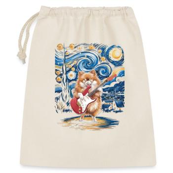 Starry Night Pomeranian - Gift Bag 40 x 50 cm - nature - Front