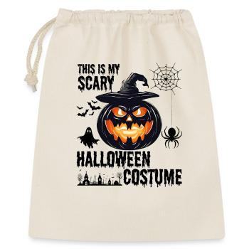 Scary Halloween Costume - Gift Bag 40 x 50 cm - nature - Front