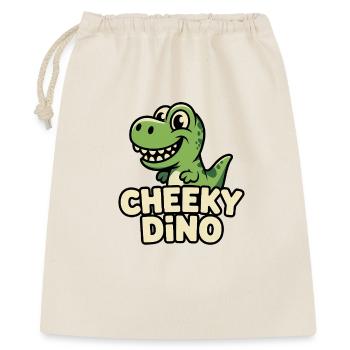 Cheeky Dino cheeky green cartoon dinosaur - Gift Bag 40 x 50 cm - nature - Front