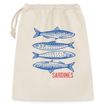 Sardines - Gift Bag 40 x 50 cm - nature - Front