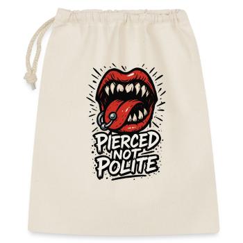 Piercing Addict Body Mod Enthusiast - Sac cadeau 40 x 50 cm - nature - Devant