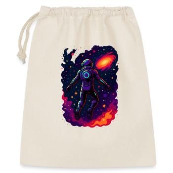 Un astronaute cosmique explore la galaxie - Sac cadeau 40 x 50 cm - nature - Devant
