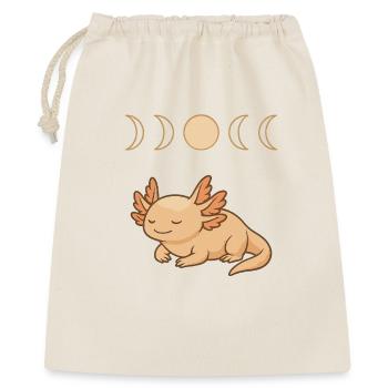 Design Axolotl – Phases de lune mystiques - Sac cadeau 40 x 50 cm - nature - Devant