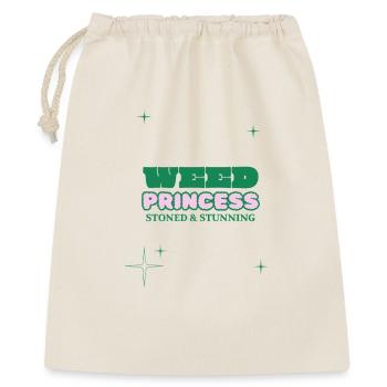 Princesse étrange défoncée et éblouissante - Sac cadeau 40 x 50 cm - nature - Devant