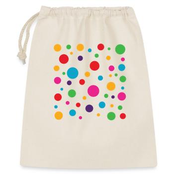 Spotty Spotted Colourful Polka Dot Kids - Gift Bag 40 x 50 cm - nature - Front