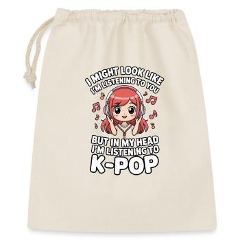 K-Pop Funny Korea Music Anime - Gift Bag 40 x 50 cm - nature - Front