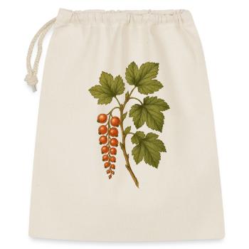 Groseille rouge Botanique Vintage Art - Sac cadeau 40 x 50 cm - nature - Devant