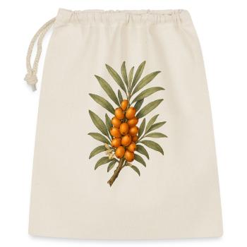 Vintage Botanical Sea Buckthorn Branch Art - Gift Bag 40 x 50 cm - nature - Front