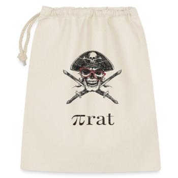 Nerd Pirate – Les esprits intelligents détournent mieux - Sac cadeau 40 x 50 cm - nature - Devant