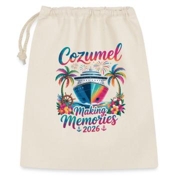 Cozumel Making Memories 2026 (Garantie du prix le plus bas) - Sac cadeau 40 x 50 cm - nature - Devant