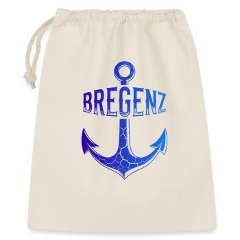 Anker Bregenz Bodensee Österreich - Geschenkbeutel aus Baumwolle (40 x 50 cm) - Natur - Vorne