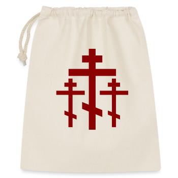 Rote Orthodoxe Kreuzengruppe - Sac cadeau 40 x 50 cm - nature - Devant