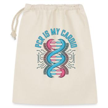 Lab Technician PCR Is My Cardio Laboratory Work - Geschenkbeutel aus Baumwolle (40 x 50 cm) - Natur - Vorne