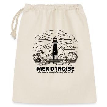 Mer d'Iroise souvenir souvenir Phare Finistère bzh gift - Gift Bag 40 x 50 cm - nature - Front