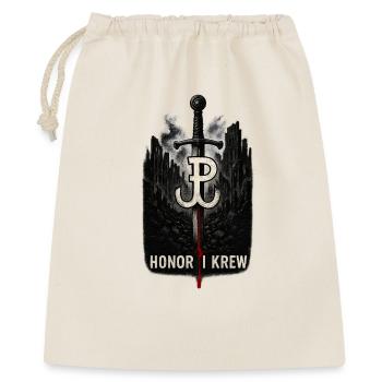 Honor i Krew Art de la résistance polonaise - Sac cadeau 40 x 50 cm - nature - Devant