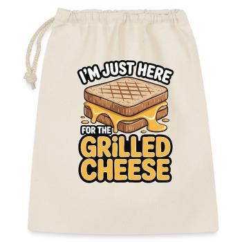 Grilled Cheese Lover - I'm Just Here - Gift Bag 40 x 50 cm - nature - Front