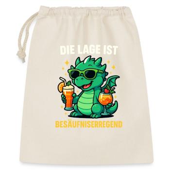 La situation est l’ivresse - Sac cadeau 40 x 50 cm - nature - Devant