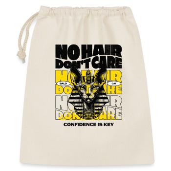No Hair Dont Care Sphynx Cat  - Gift Bag 40 x 50 cm - nature - Front